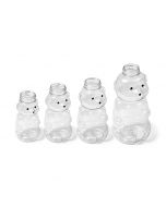 Clear PET Honey Bear Bottle - Family Lineup