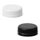 38MM Greenlyte HPP (High Pressure Processing) Cap - Ribbed Edges - Black and White