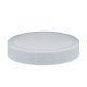 58MM Caps with Liners for 1 LB Wide Mouth Oval Jars - Bag of 25 - White