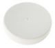 38-400 Flat Top Cap with Induction Seal for Polyethylene Terephthalate (PET) Bottles - White