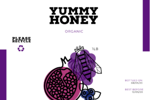 Honey Label Example
