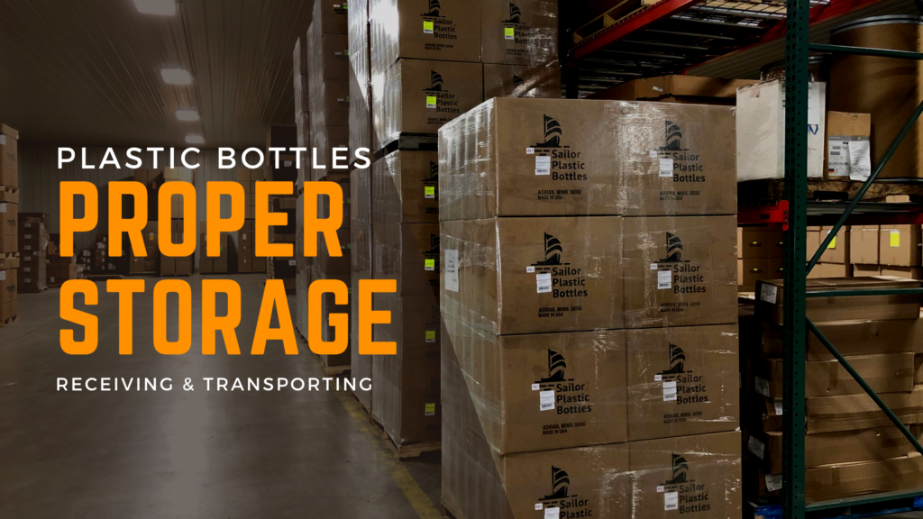 Plastic Bottles: Proper Receiving, Transporting, and Storage